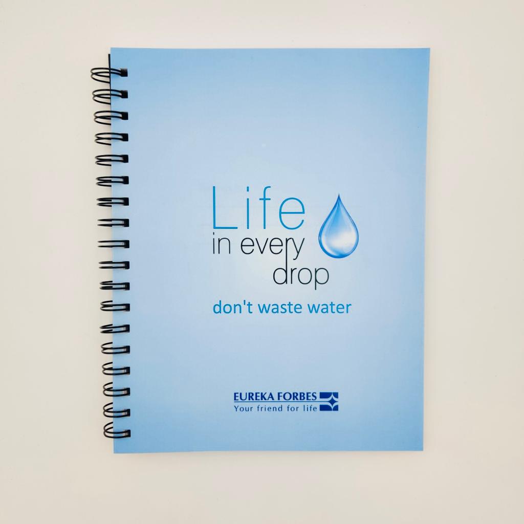Eureka Wiro Notebook with raised UV - corporate gift by YuBingo