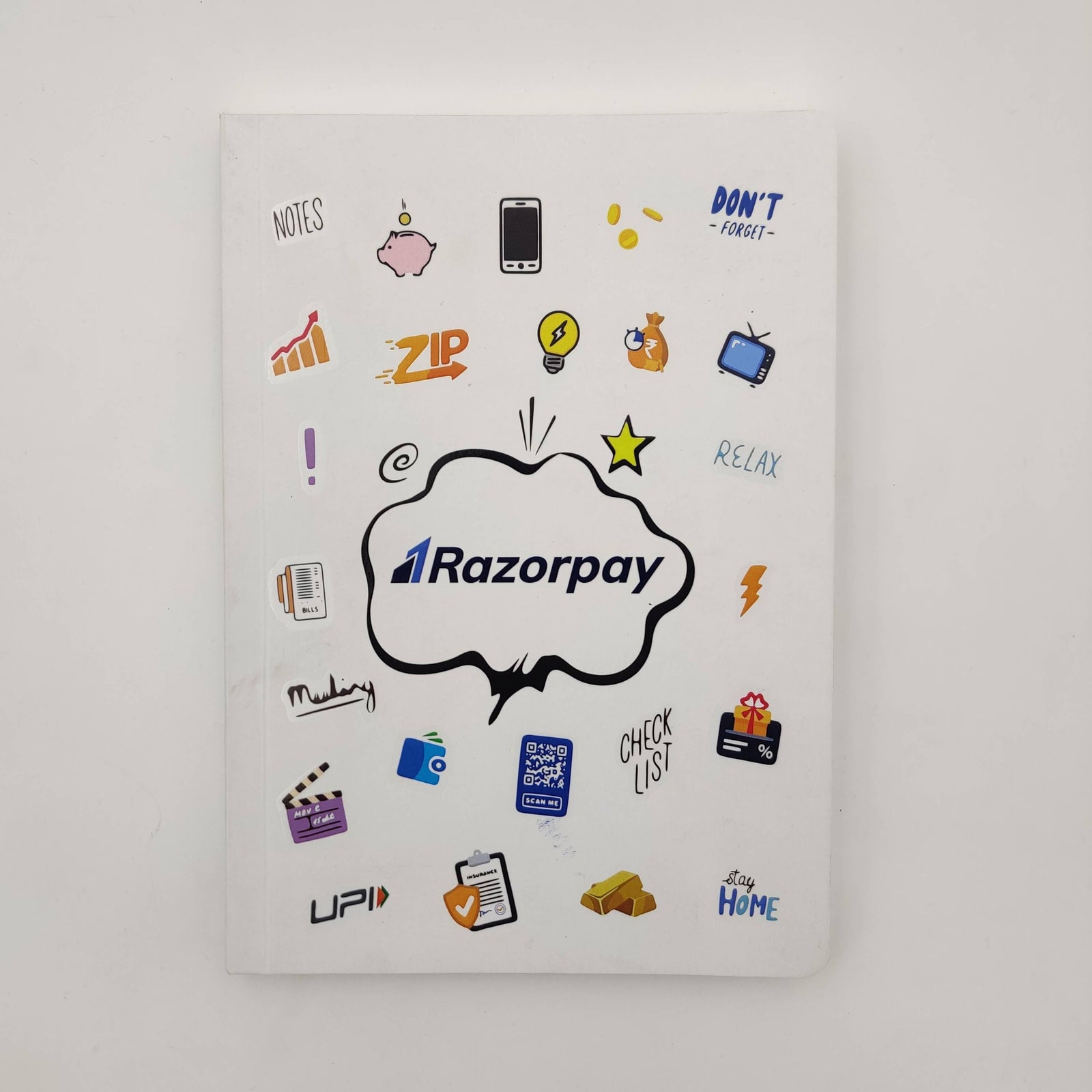 RazorPay Soft Bound Note Book With Raised UV - product image 2