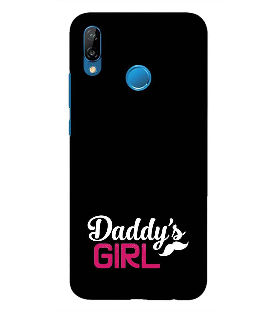 U0052-Daddy's Girl Back Cover for Huawei P20 Lite