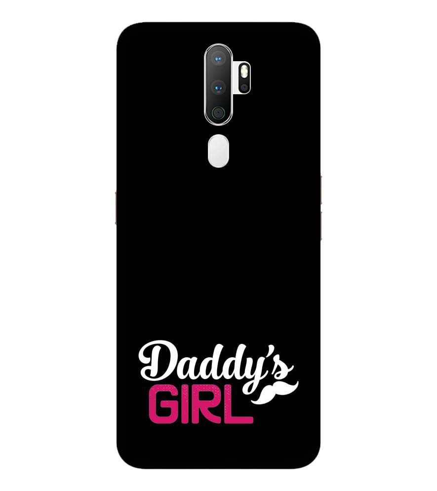 U0052-Daddy's Girl Back Cover for Oppo A9 (2020)