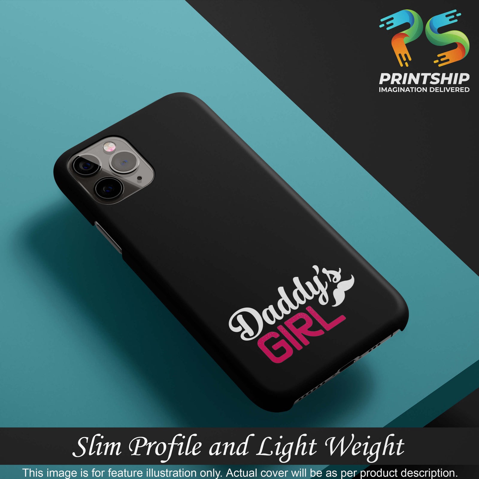 U0052-Daddy's Girl Back Cover for Vivo Y19-Image4