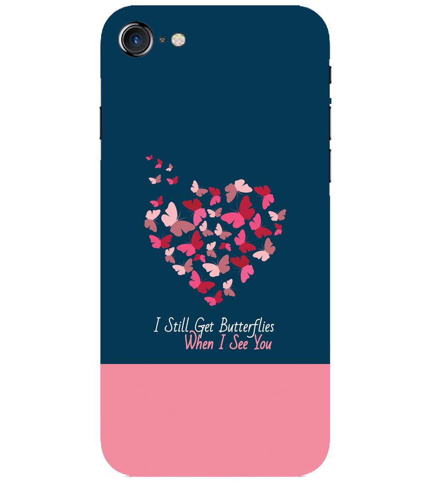 U0317-Butterflies on Seeing You Back Cover for Apple iPhone 7