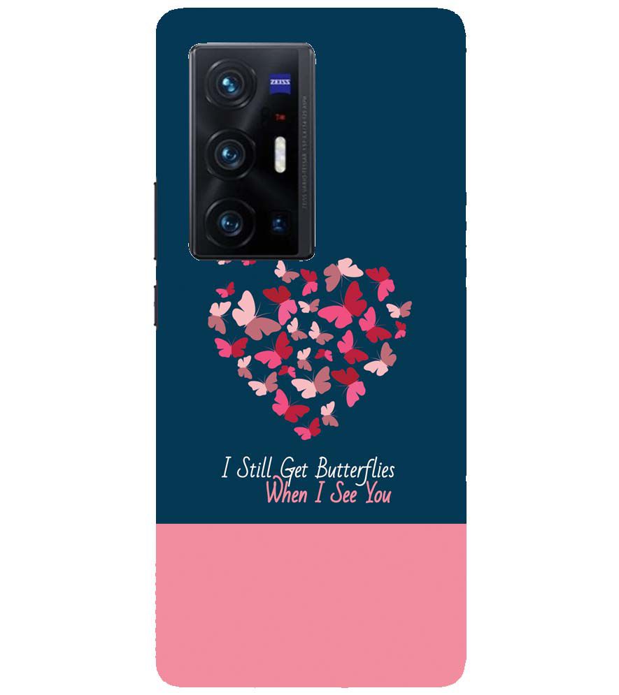 U0317-Butterflies on Seeing You Back Cover for vivo X70 Pro