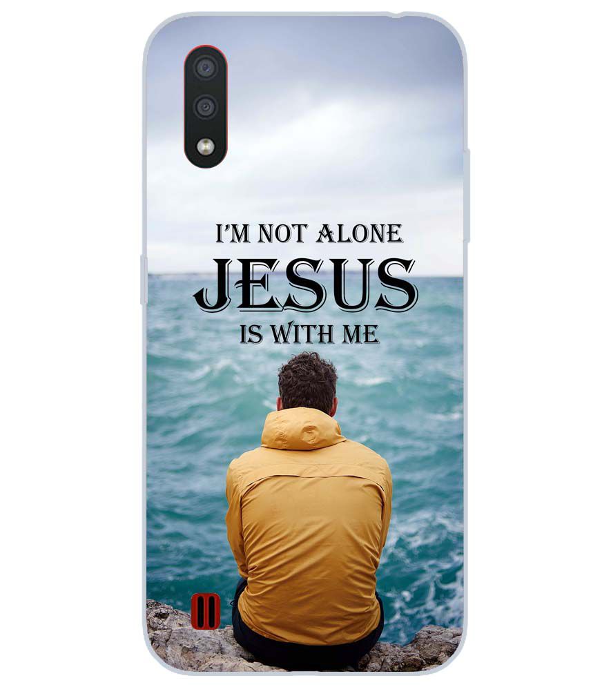 W0007-Jesus is with Me Back Cover for Samsung Galaxy M01