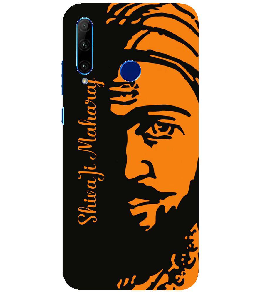 W0042-Shivaji Maharaj Back Cover for Huawei Honor 10i