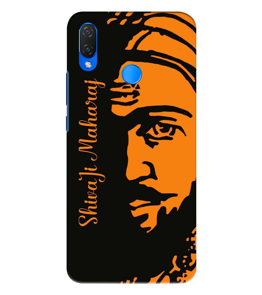 W0042-Shivaji Maharaj Back Cover for Huawei Nova 3 and 3i