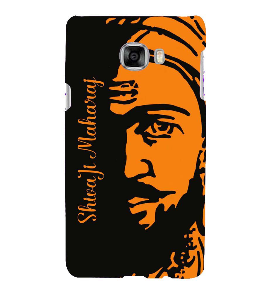 W0042-Shivaji Maharaj Back Cover for Samsung Galaxy C7 Pro