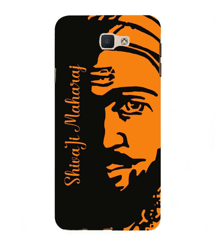 W0042-Shivaji Maharaj Back Cover for Samsung Galaxy J7 Prime (2016)
