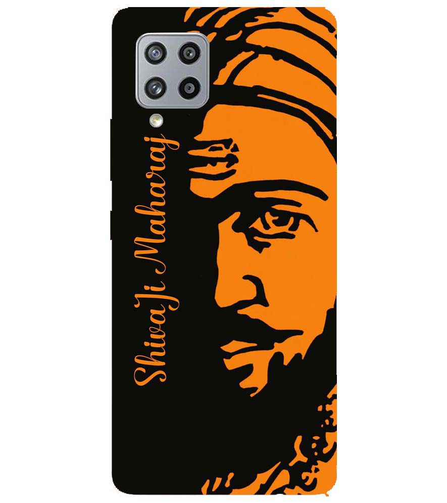 W0042-Shivaji Maharaj Back Cover for Samsung Galaxy M42
