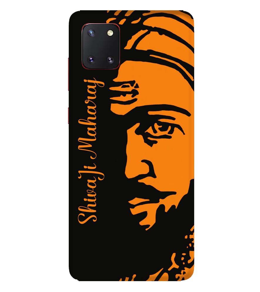 W0042-Shivaji Maharaj Back Cover for Samsung Galaxy Note10 Lite