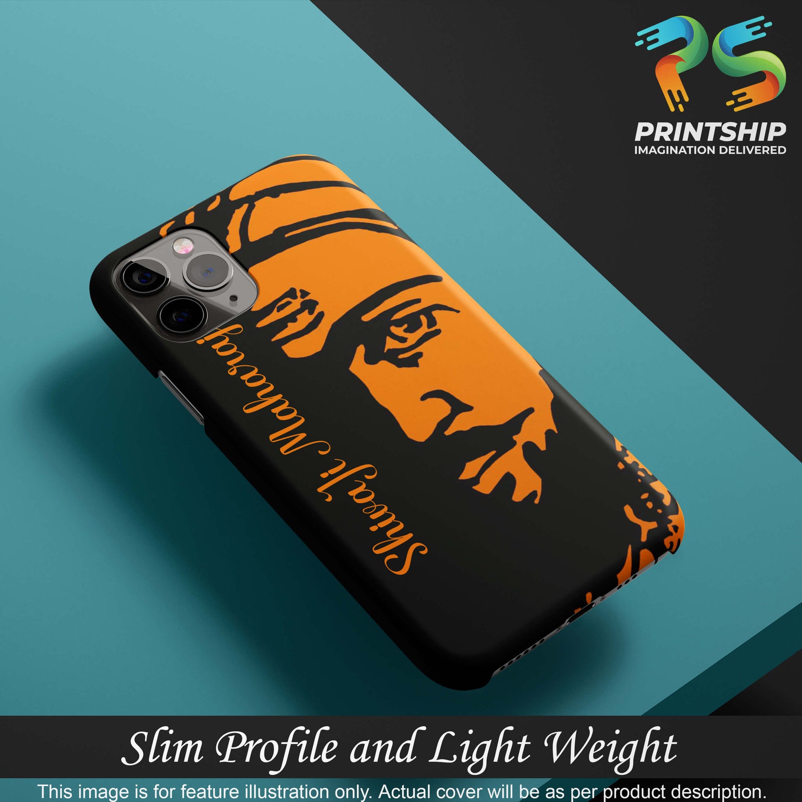 W0042-Shivaji Maharaj Back Cover for Samsung Galaxy A6 Plus-Image4