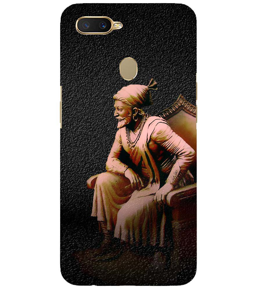 W0043-Shivaji Photo Back Cover for Oppo A12s