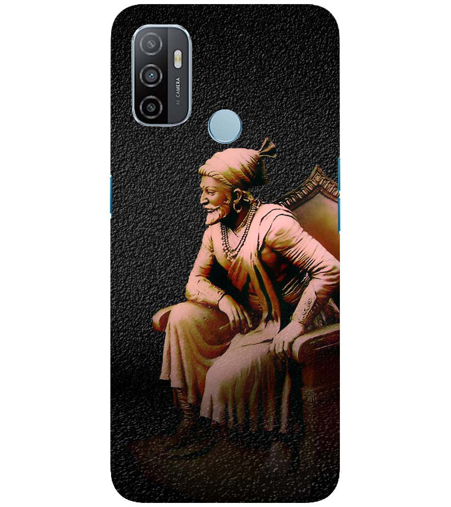 W0043-Shivaji Photo Back Cover for Oppo A33