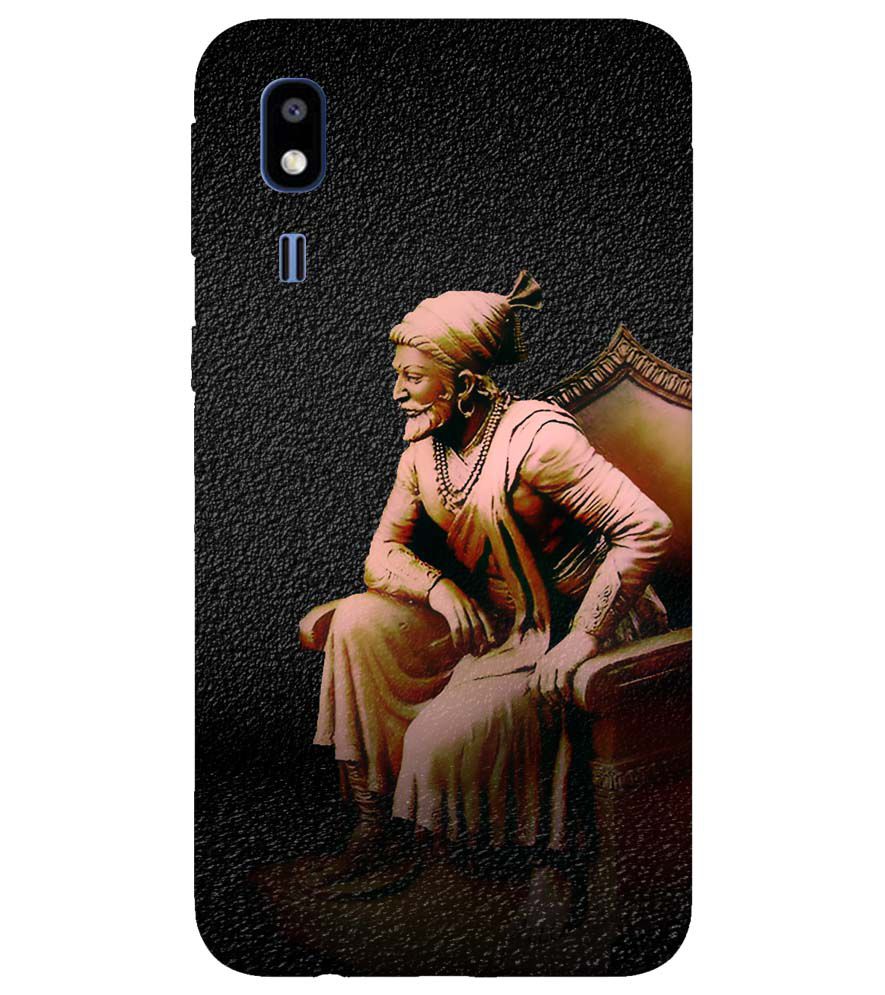 W0043-Shivaji Photo Back Cover for Samsung Galaxy A2 Core