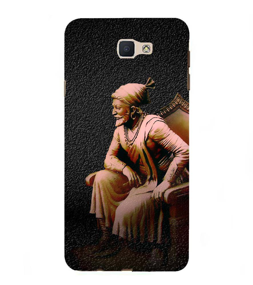 W0043-Shivaji Photo Back Cover for Samsung Galaxy J7 Prime (2016)