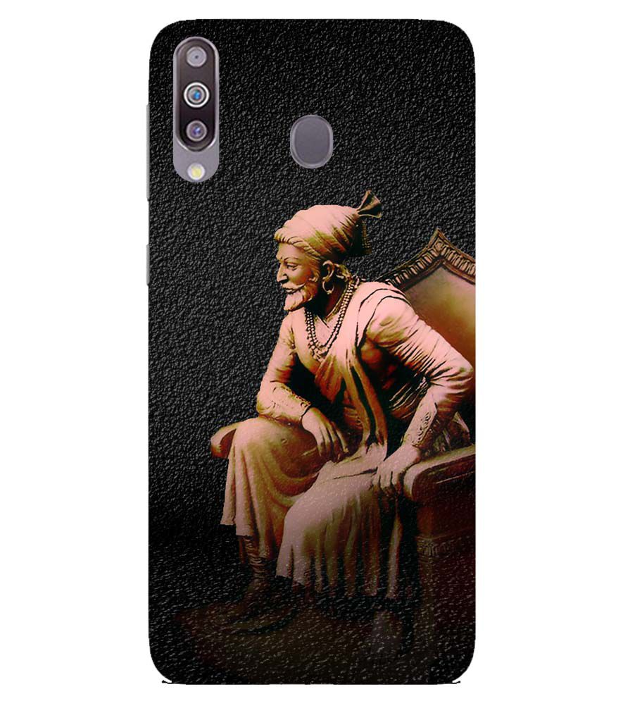 W0043-Shivaji Photo Back Cover for Samsung Galaxy M40
