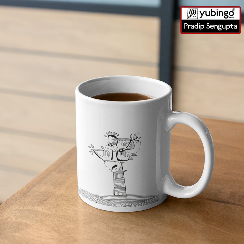 Tree birds Coffee Mug-Image3