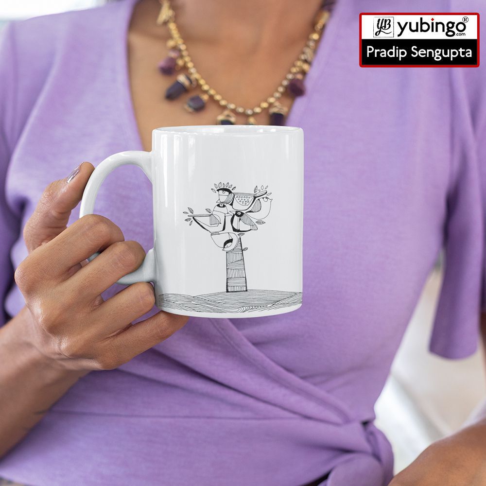 Tree birds Coffee Mug-Image4