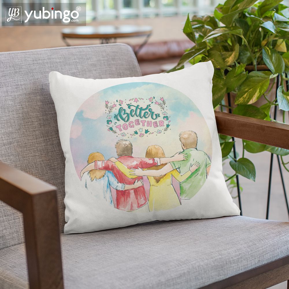 Better Together Cushion, Coffee Mug with Coaster and Keychain-Image2