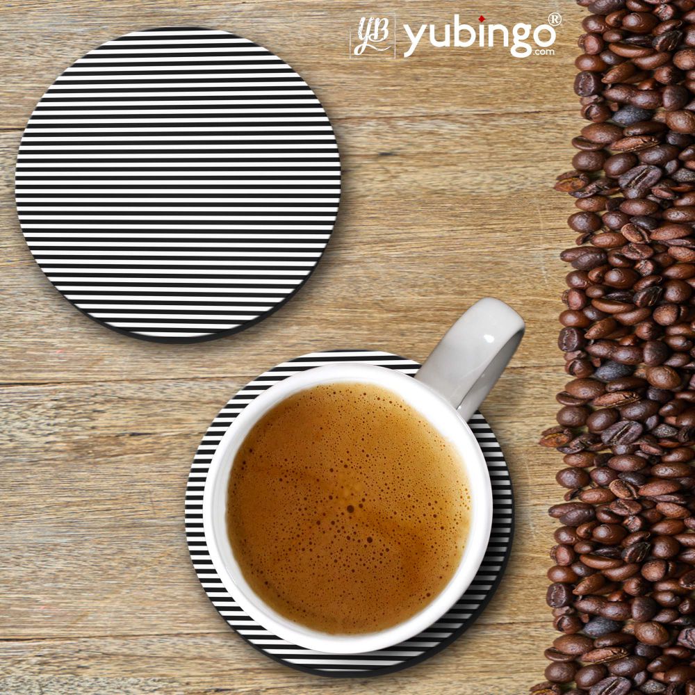 Black Stripes Coasters-Image2