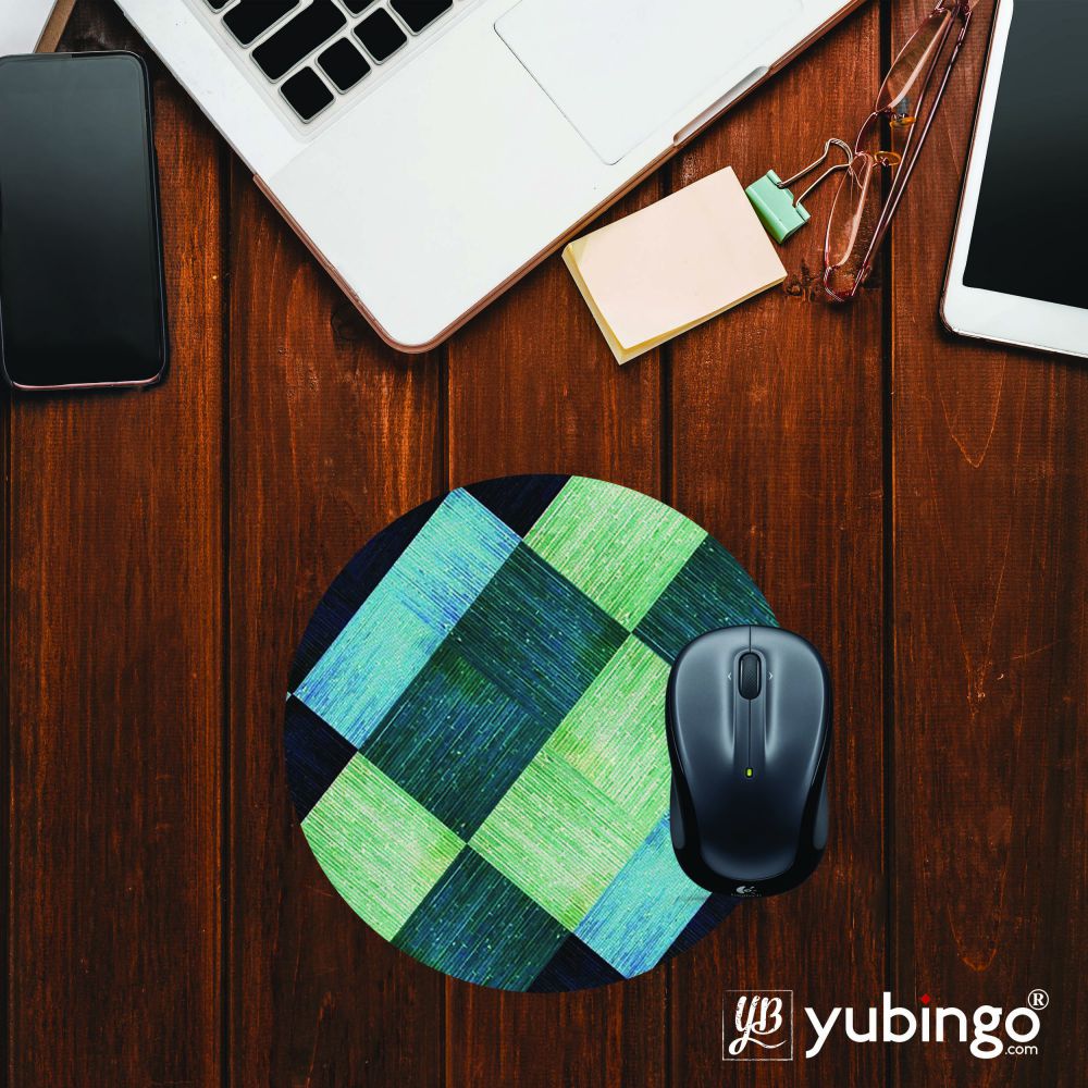 3D Tiles Mouse Pad (Round)-Image2