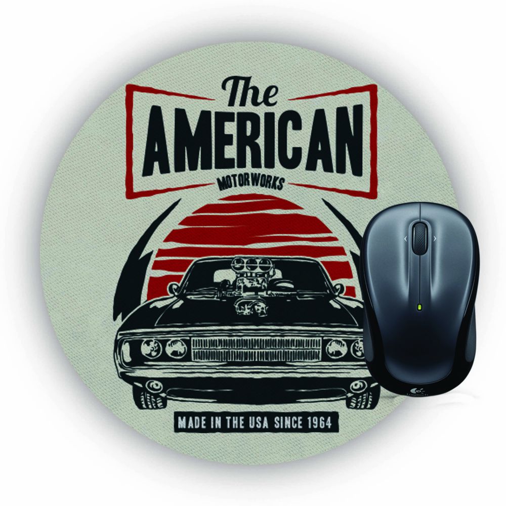 American Motorworks Mouse Pad (Round)