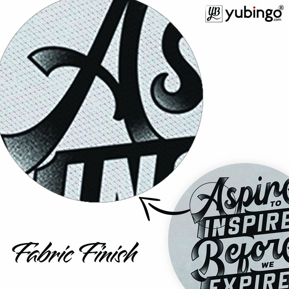 Aspire to Inspire Mouse Pad (Round)-Image3