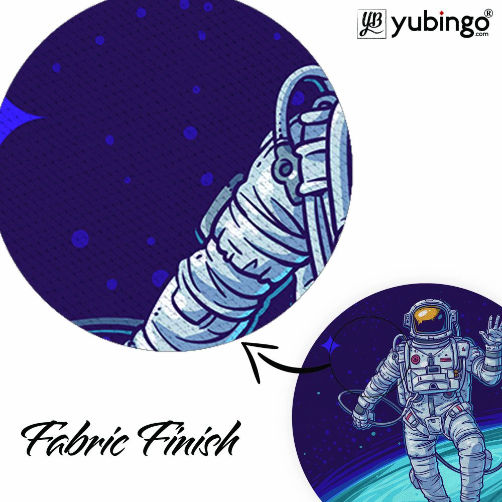 Astronaut Mouse Pad (Round)-Image3