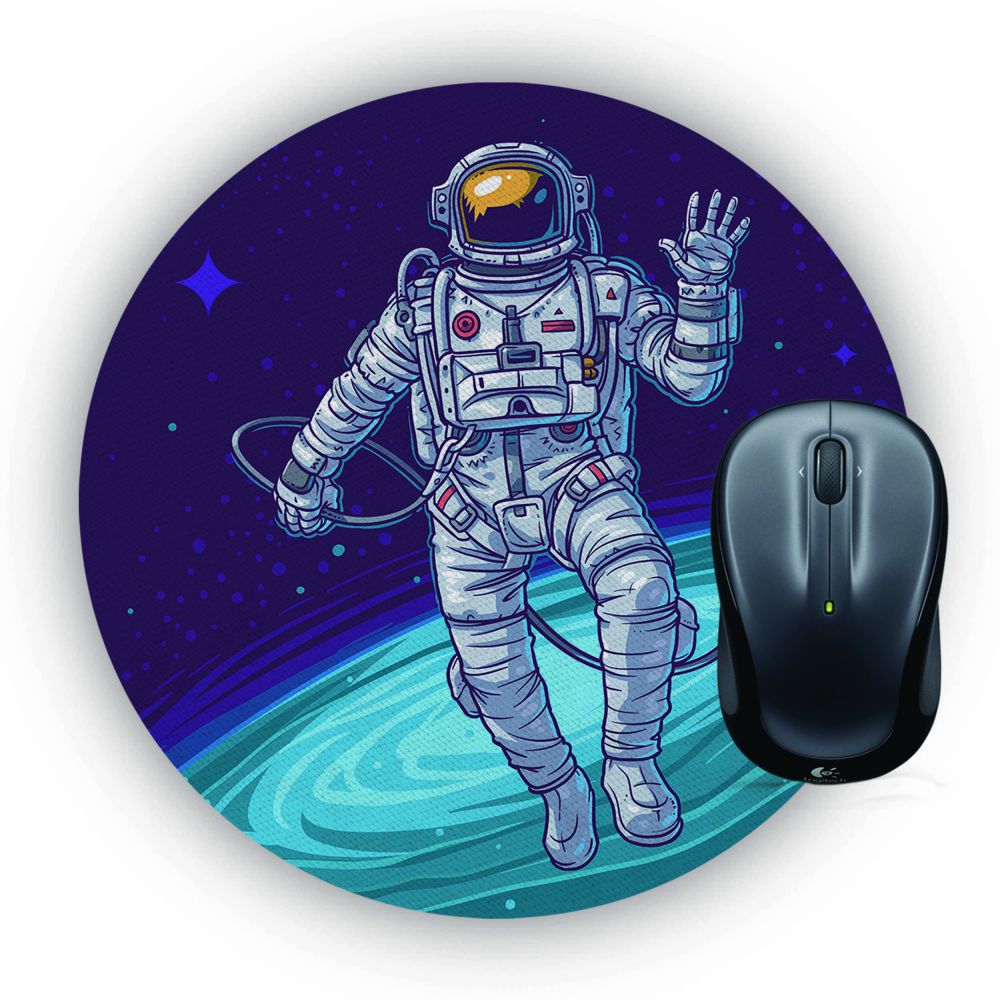 Astronaut Mouse Pad (Round)