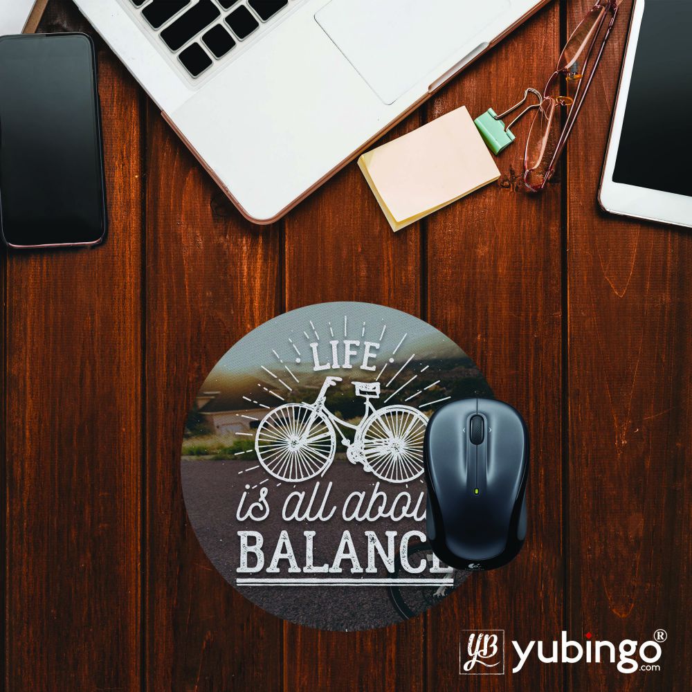 Balance Mouse Pad (Round)-Image2