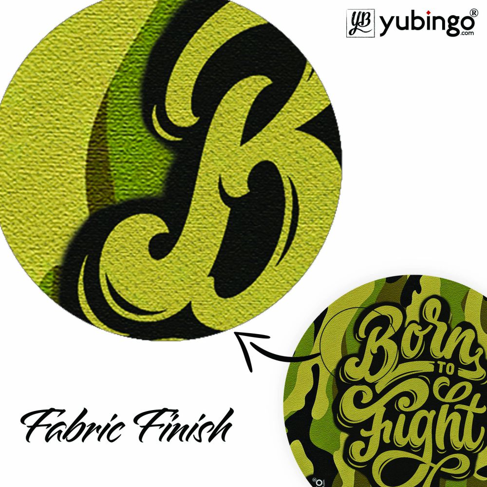 Born to Fight Mouse Pad (Round)-Image3