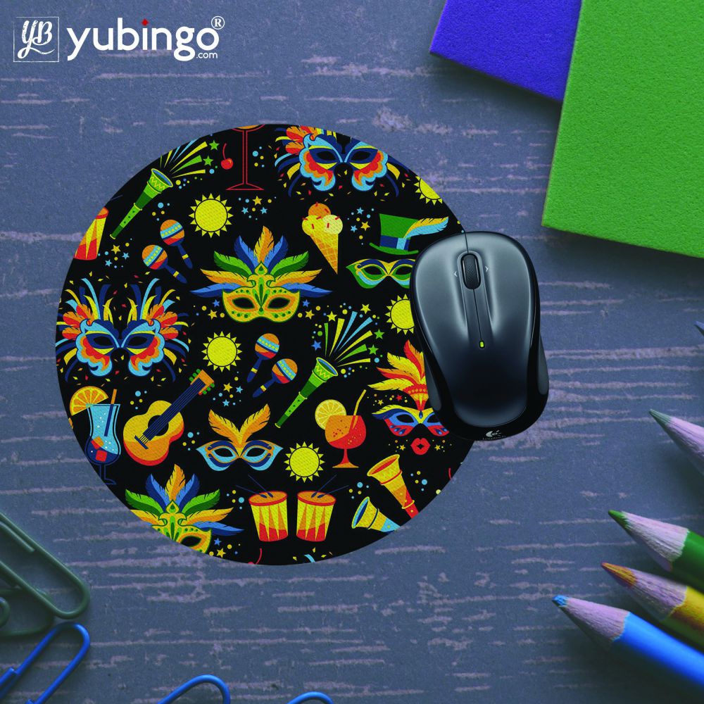 Brazil Mouse Pad (Round)-Image5