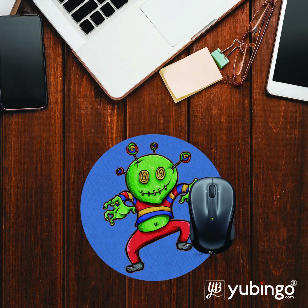 Candy Boy Mouse Pad (Round)-Image2
