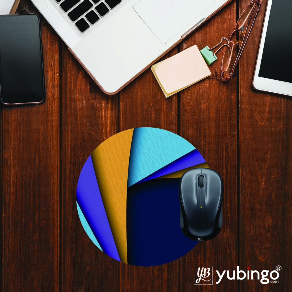 Classic Pattern Mouse Pad (Round)-Image2