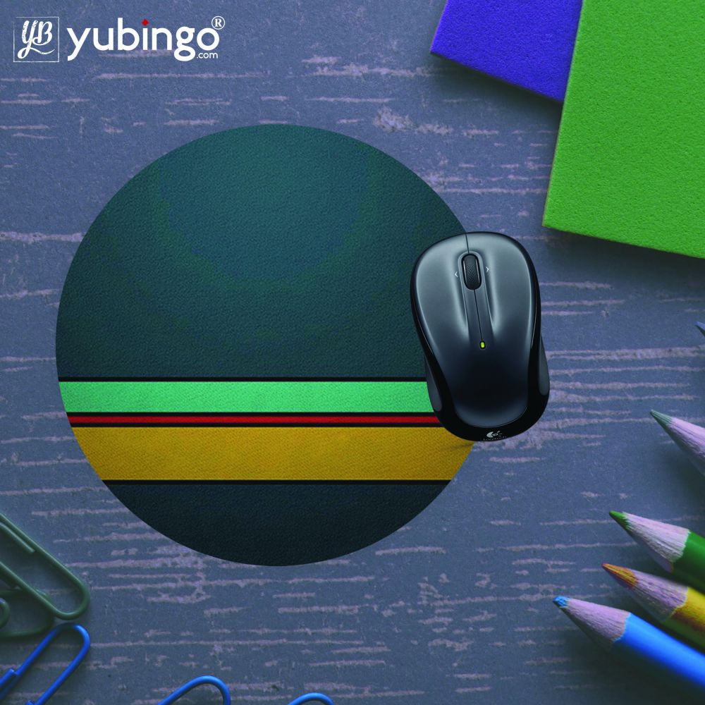 Classy Pattern Mouse Pad (Round)-Image5