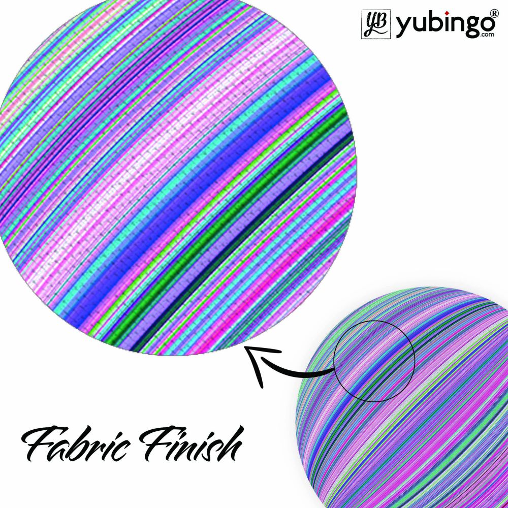 Colors Pattern Mouse Pad (Round)-Image3
