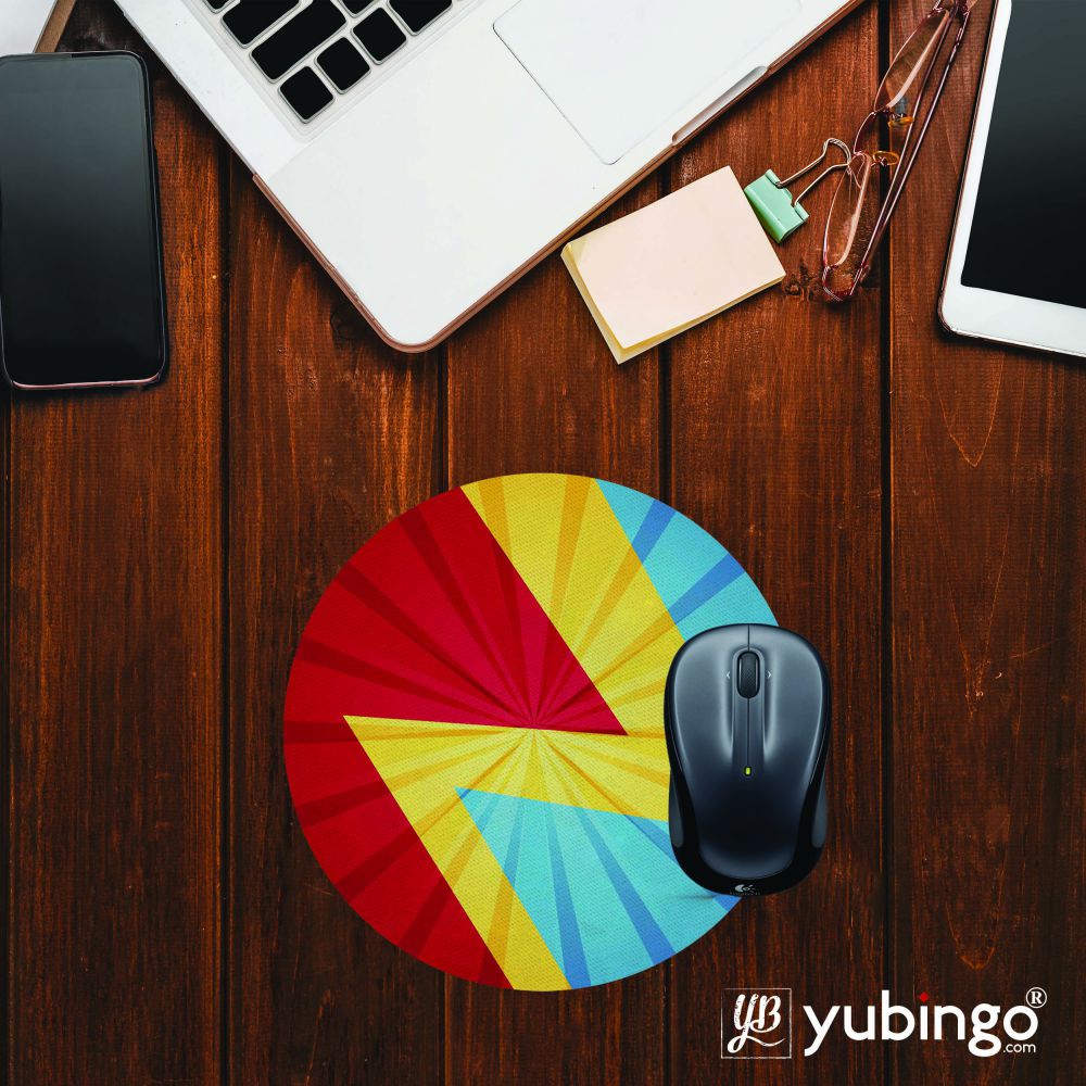 Colours Mouse Pad (Round)-Image2