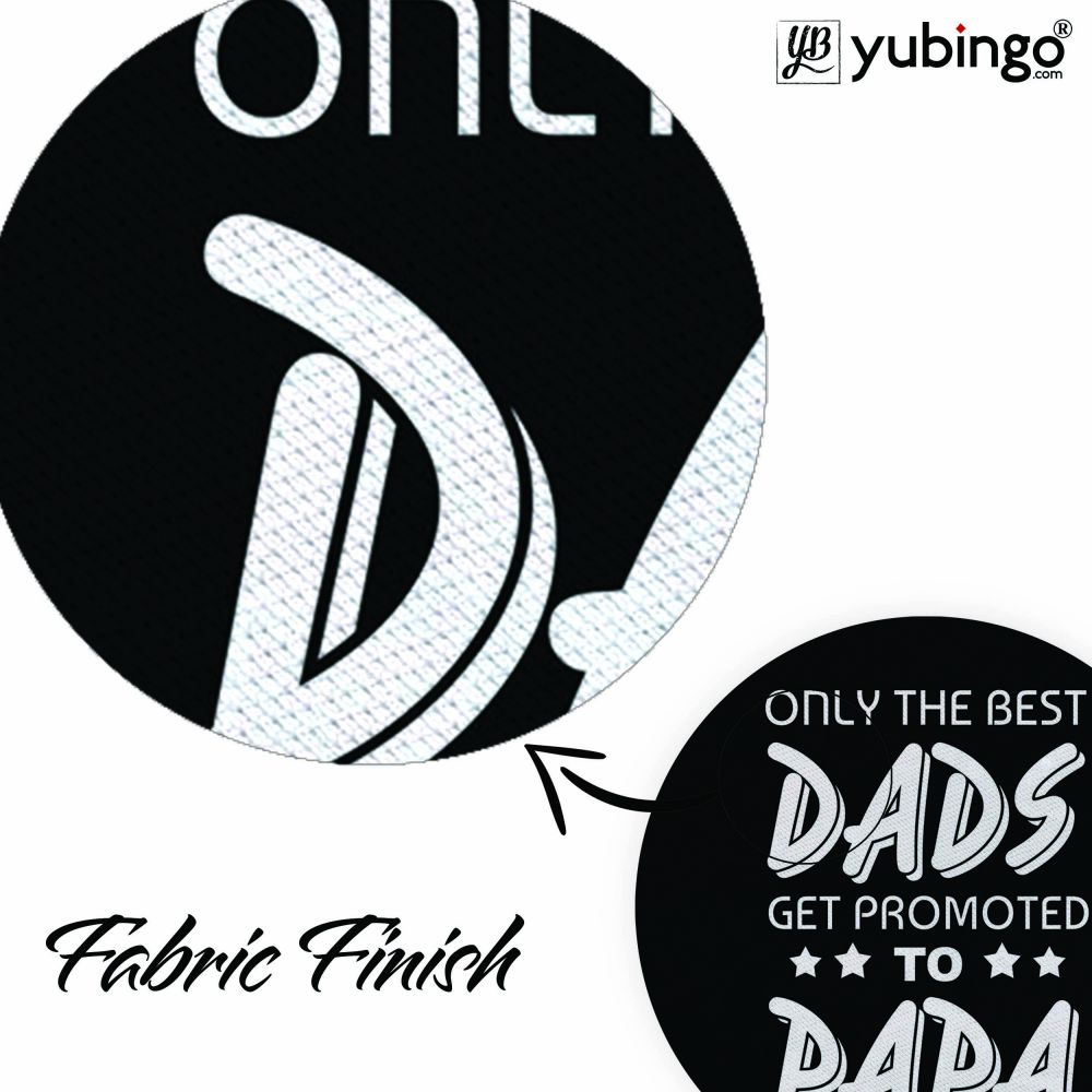 Dad and Papa Mouse Pad (Round)-Image3