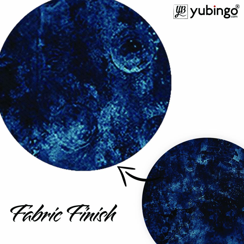 Deep Blues Mouse Pad (Round)-Image3