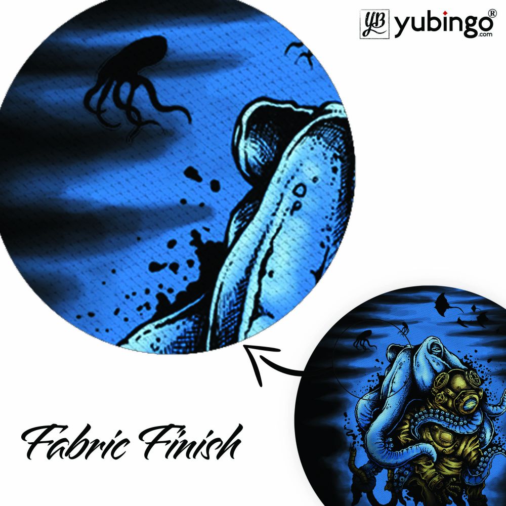 Deep Water Mystery Mouse Pad (Round)-Image3