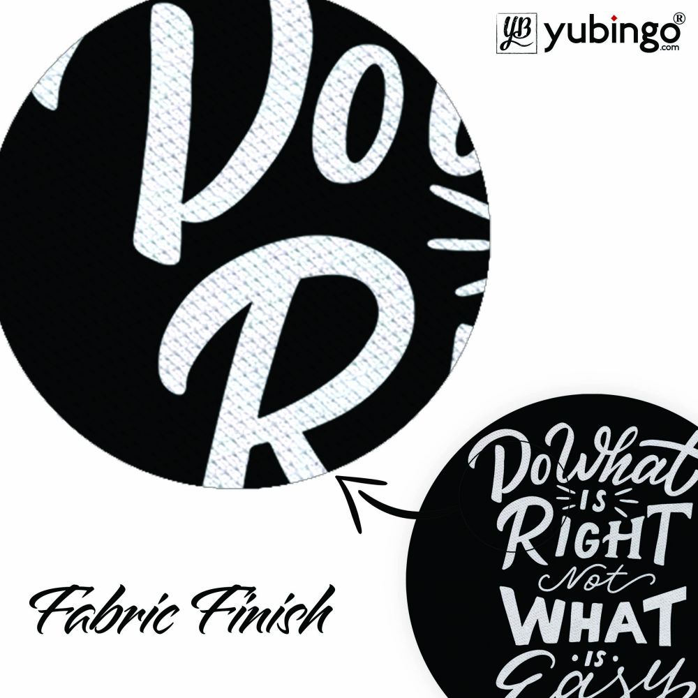 Do What is Right Mouse Pad (Round)-Image3