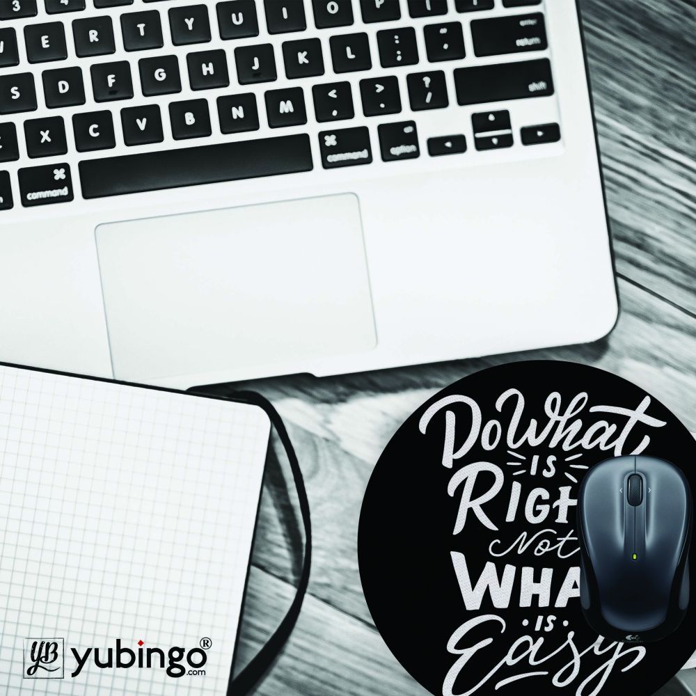Do What is Right Mouse Pad (Round)-Image4