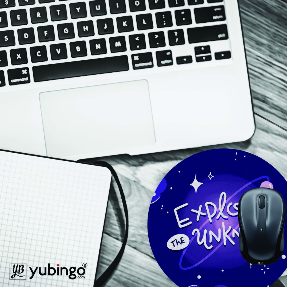 Explore Unknown Mouse Pad (Round)-Image4