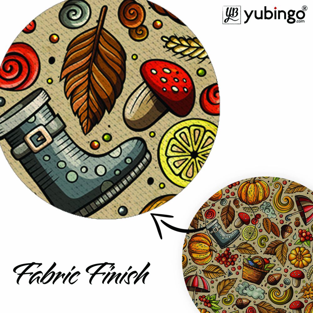 Foodie Delight Mouse Pad (Round)-Image3