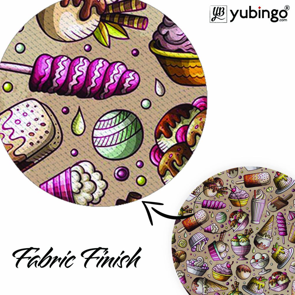 Ice Cream Overload Mouse Pad (Round)-Image3