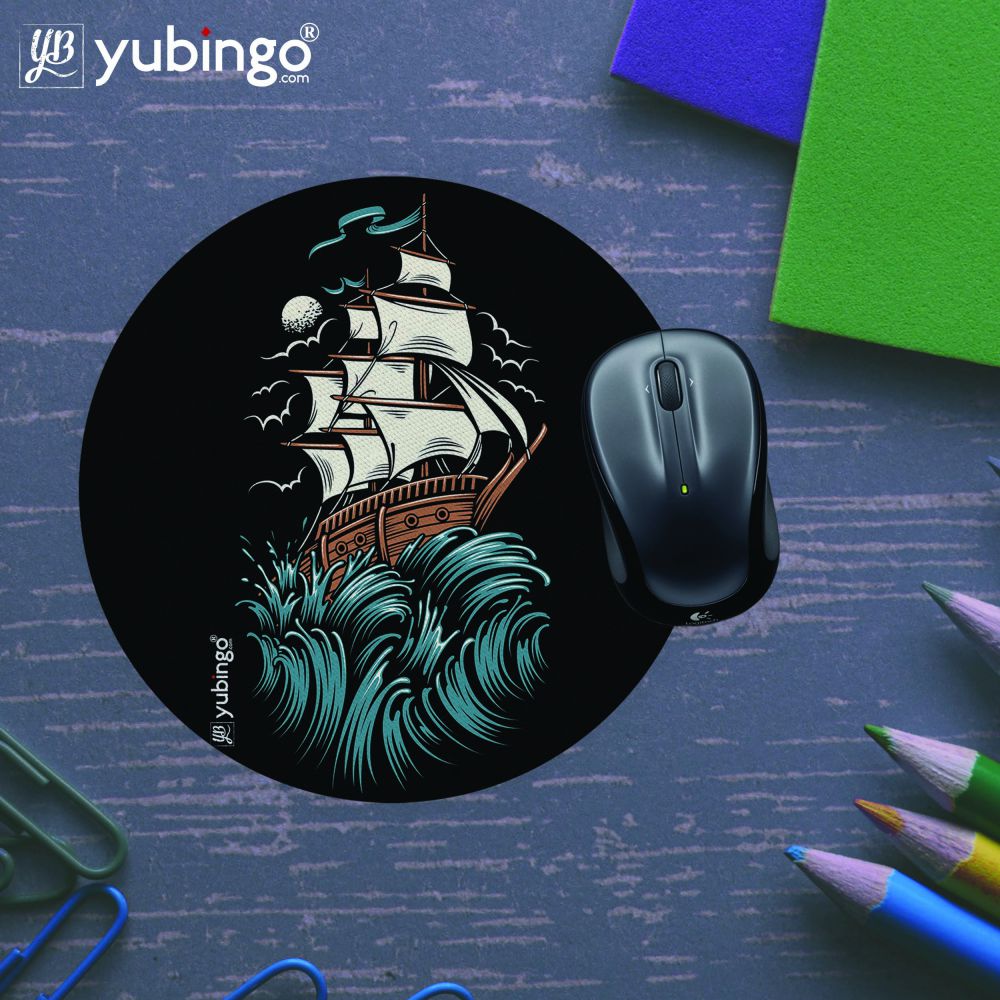 In Deep Sea Mouse Pad (Round)-Image5