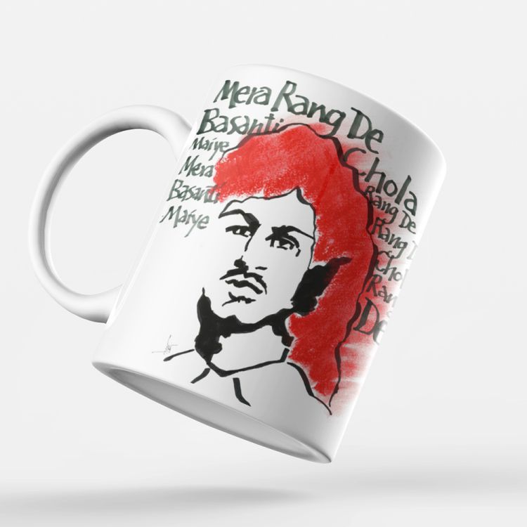 Indro's Art Bhagat Singh Coffee Mug
