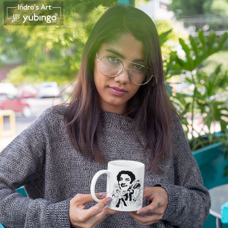 Indro's Art Kishore Kumar Coffee Mug-Image5