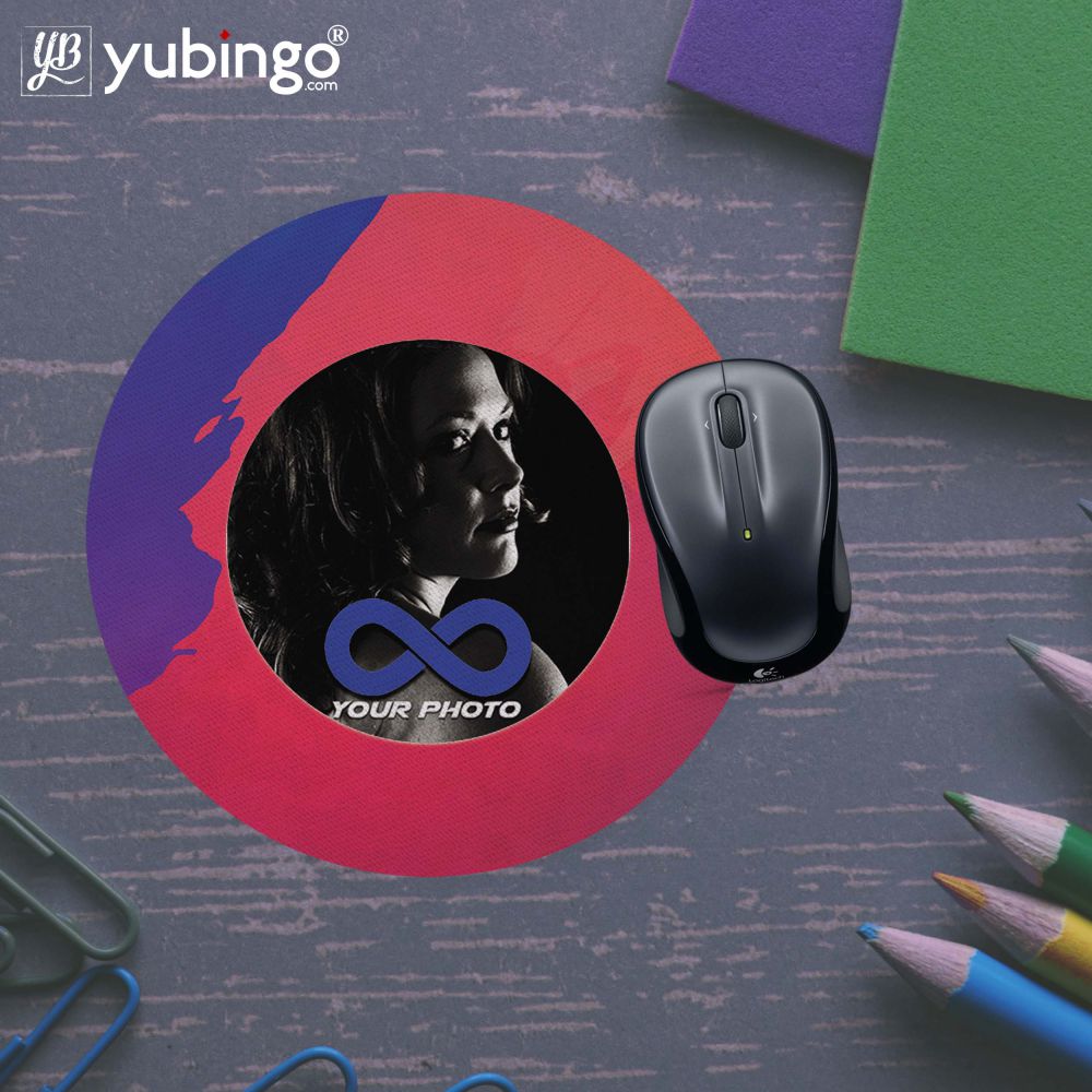 Infinite Photo Mouse Pad (Round)-Image5