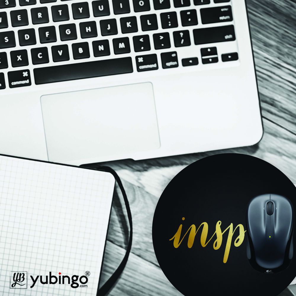 Inspire Mouse Pad (Round)-Image4